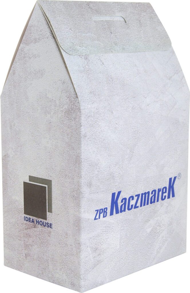 Opakowanie Domek - na krówki reklamowe